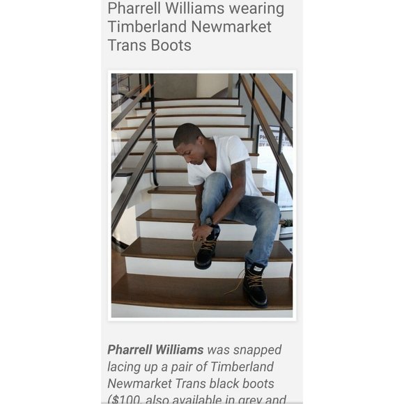 Timberland Newmarket Trans Men Size 9 Wide Gray Black Combat Excellent C… - Picture 12 of 12